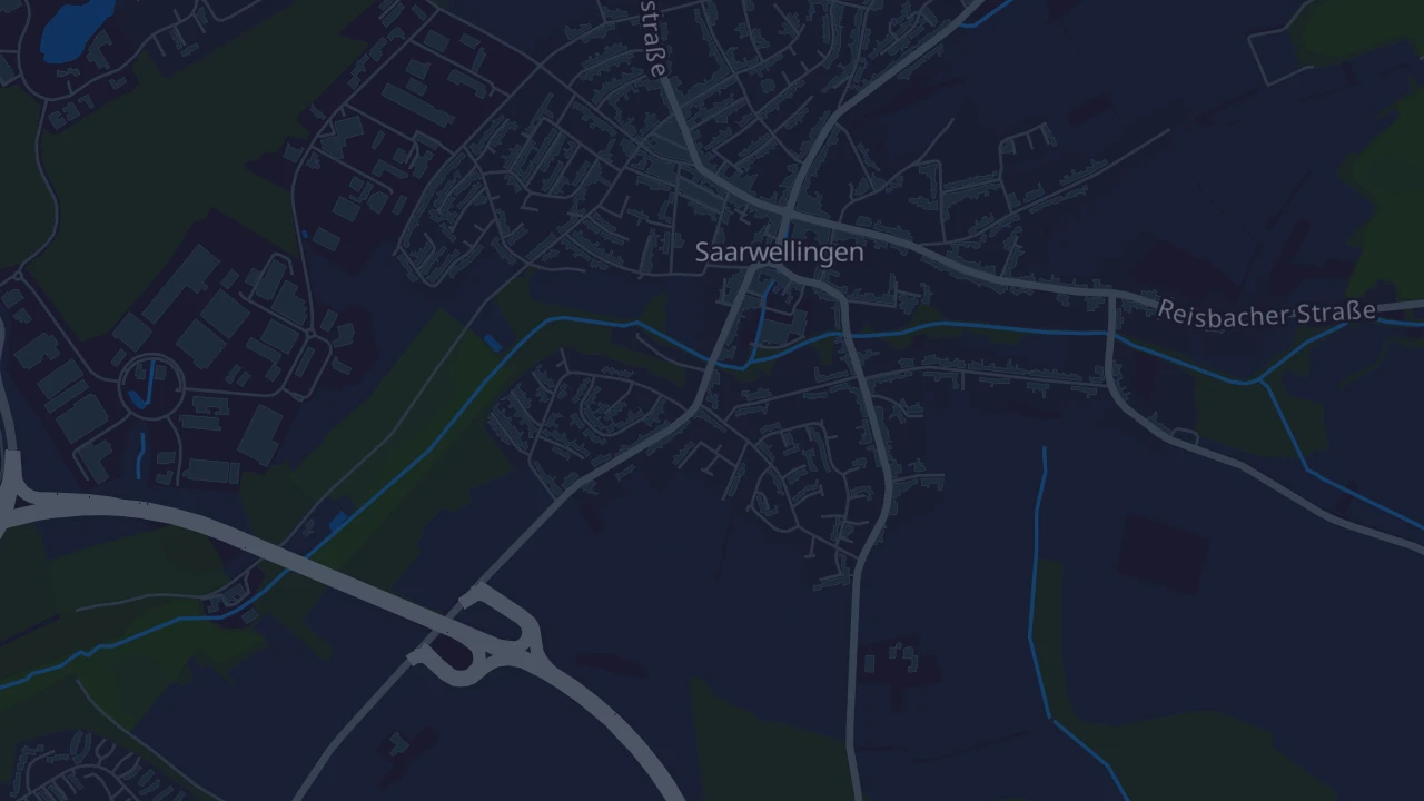Karte von Saarwellingen