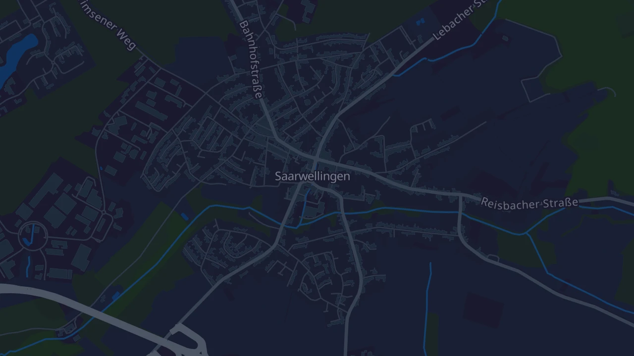 Karte von Saarwellingen