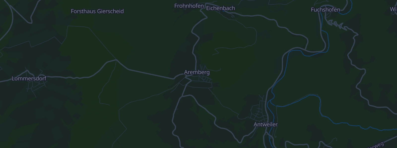 Karte von Aremberg