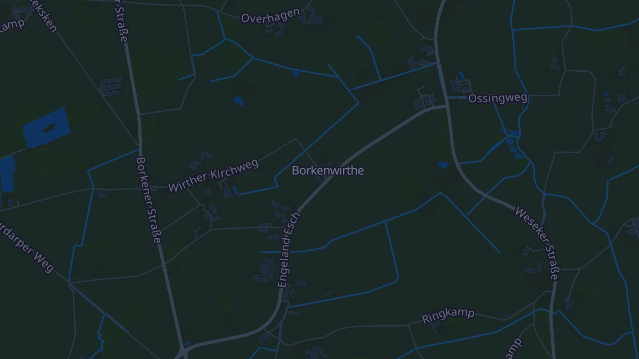 Karte von Borken