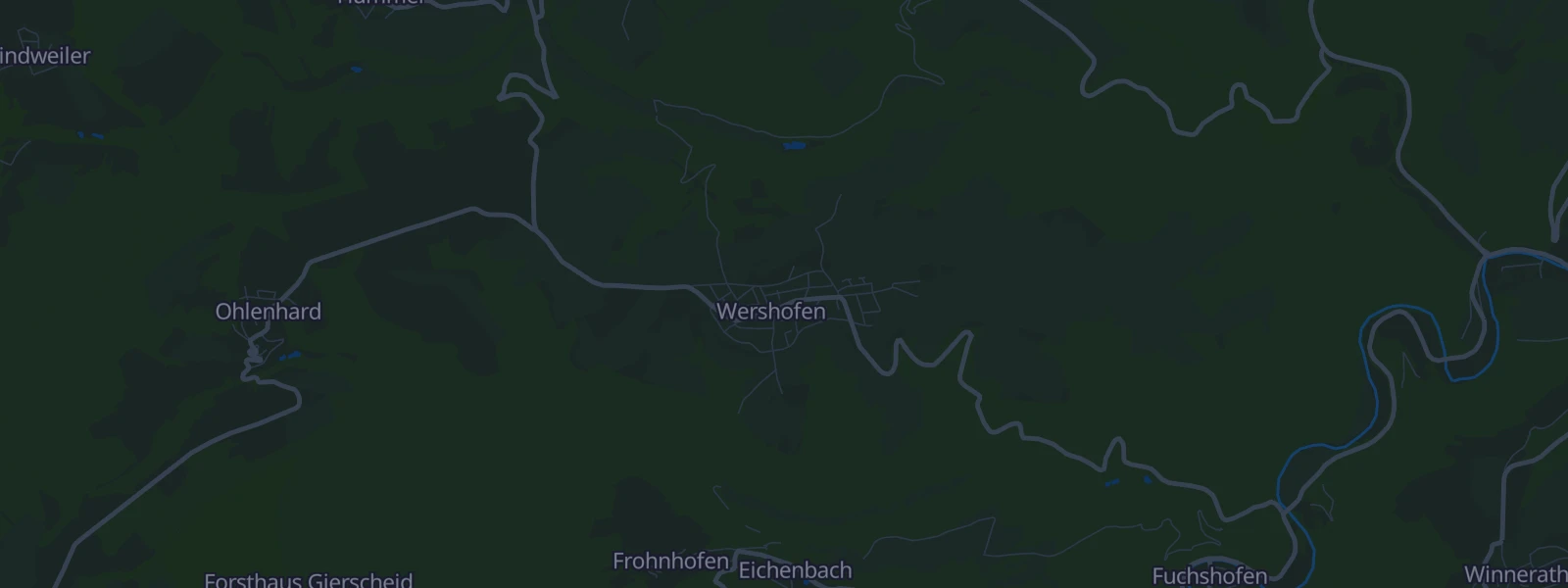 Karte von Wershofen