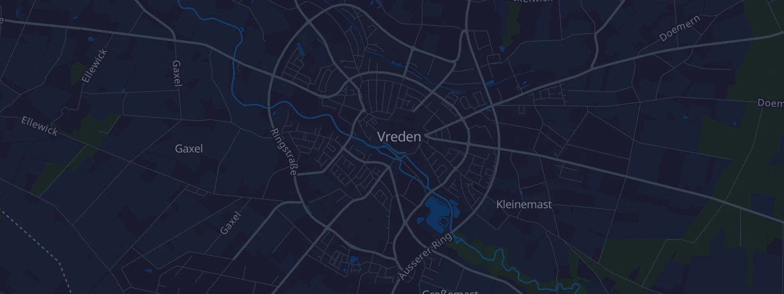 Karte von Vreden