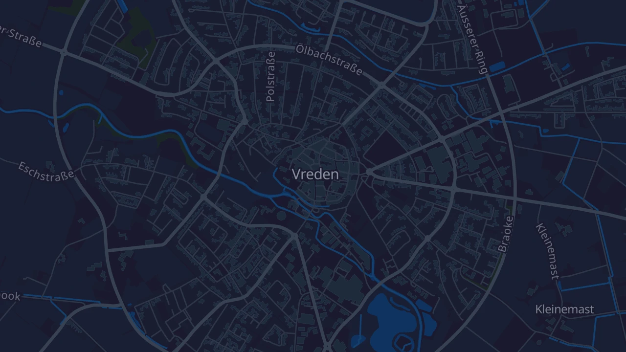 Karte von Vreden