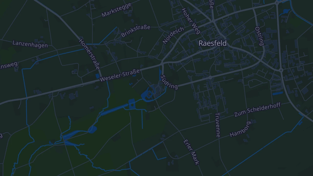Karte von Raesfeld
