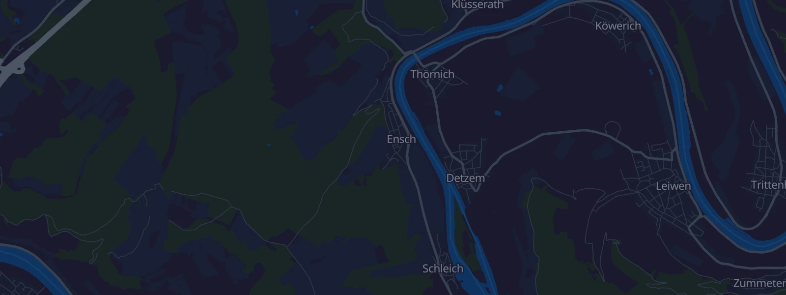 Karte von Ensch