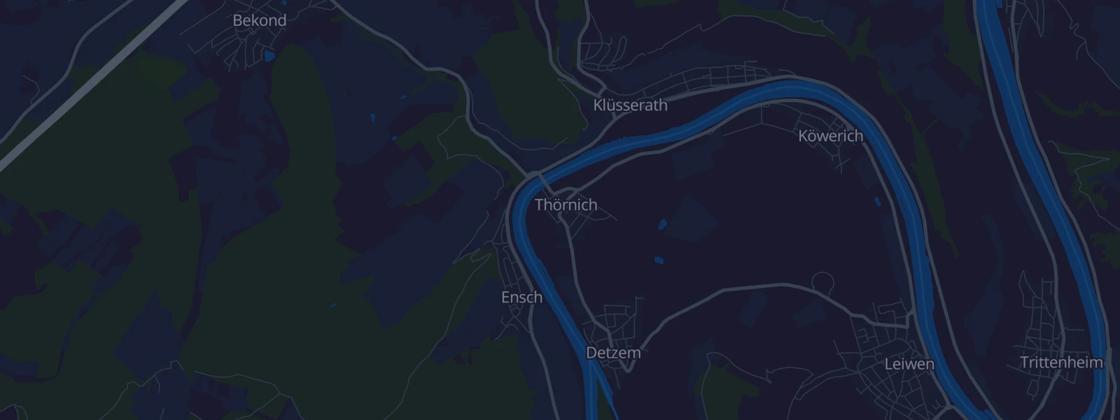 Karte von Thörnich