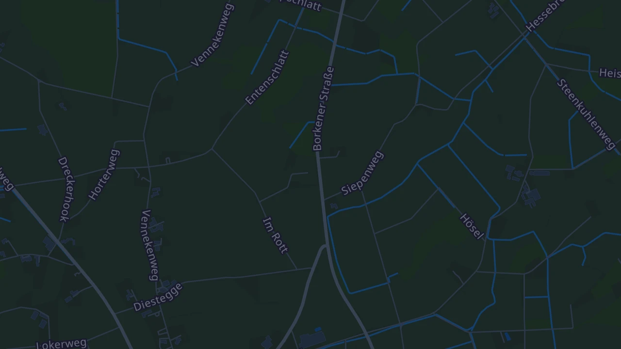 Karte von Raesfeld