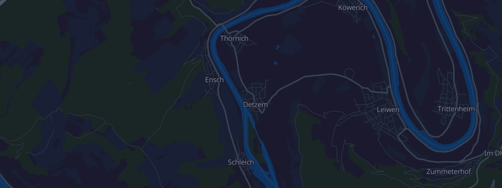 Karte von Detzem