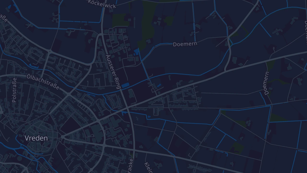 Karte von Vreden
