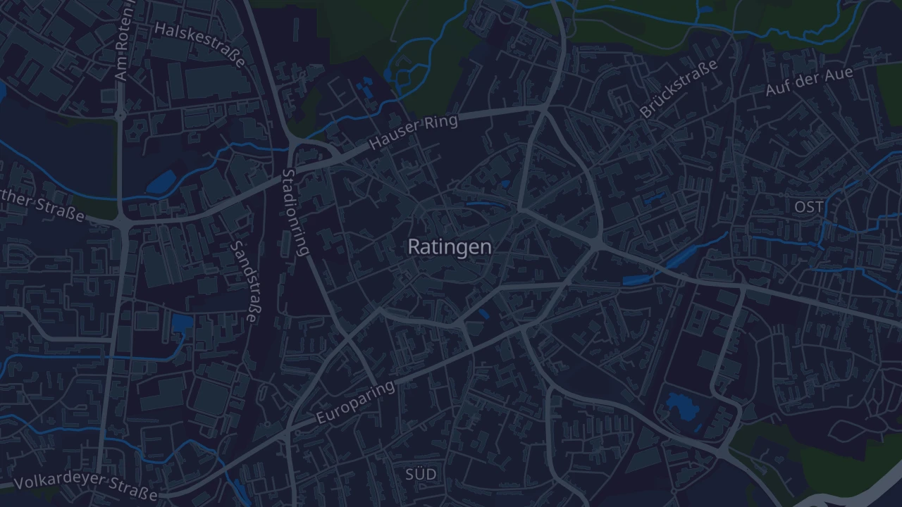 Karte von Ratingen