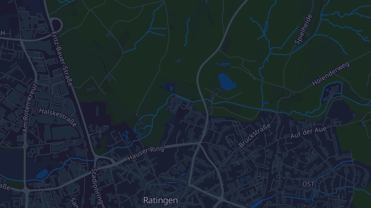Karte von Ratingen