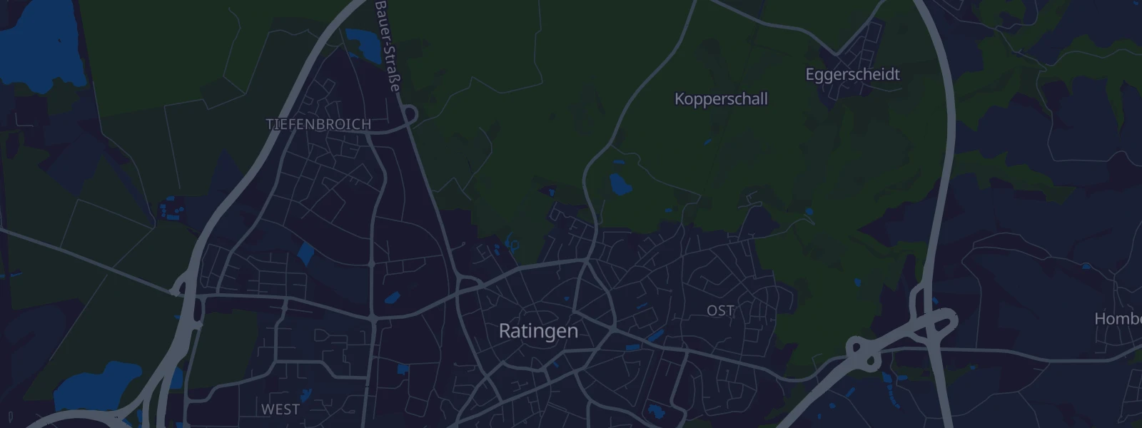 Karte von Ratingen