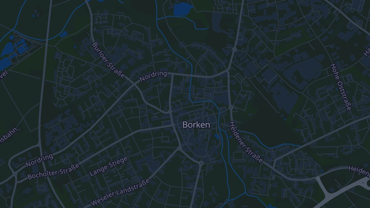 Karte von Borken