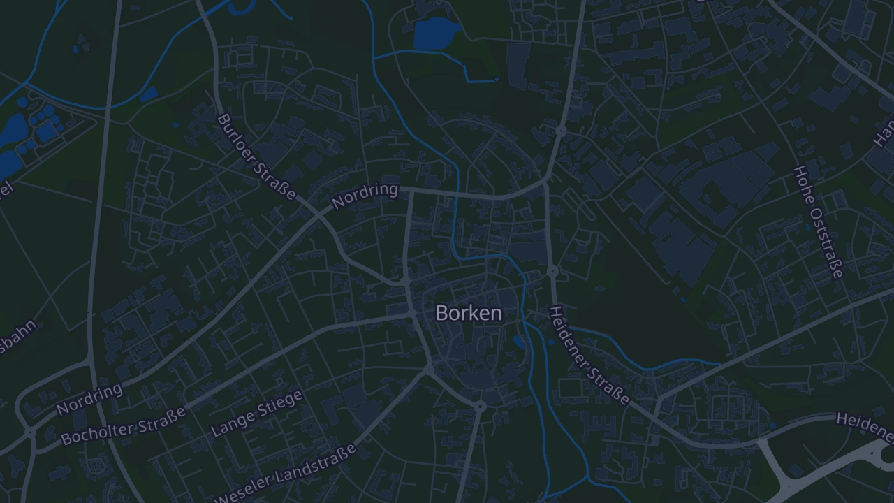 Karte von Borken