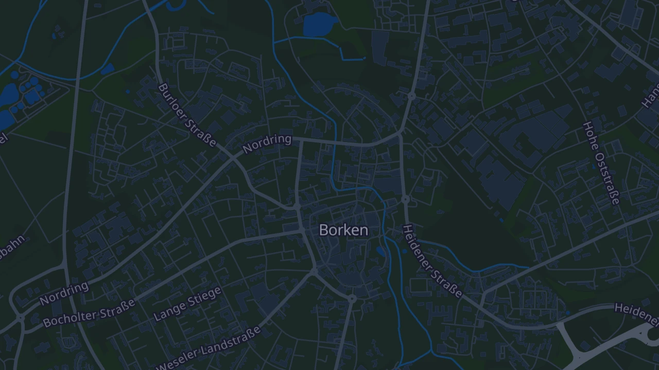 Karte von Borken