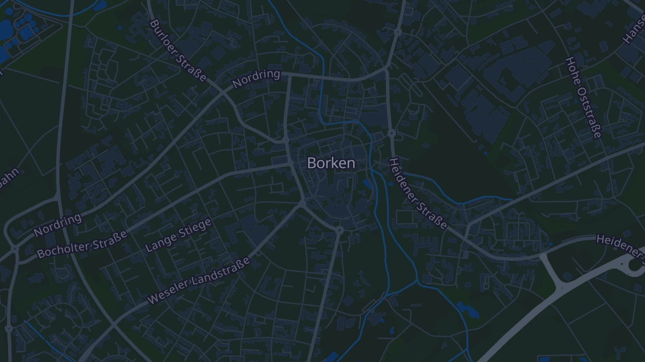 Karte von Borken