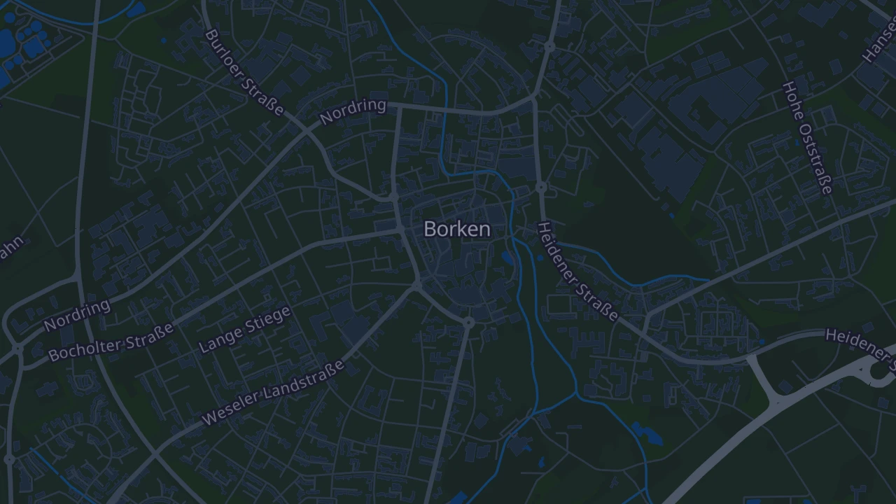 Karte von Borken
