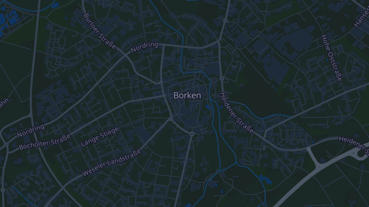 Karte von Borken