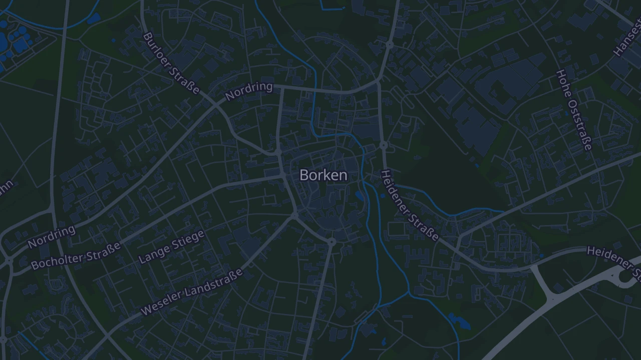 Karte von Borken