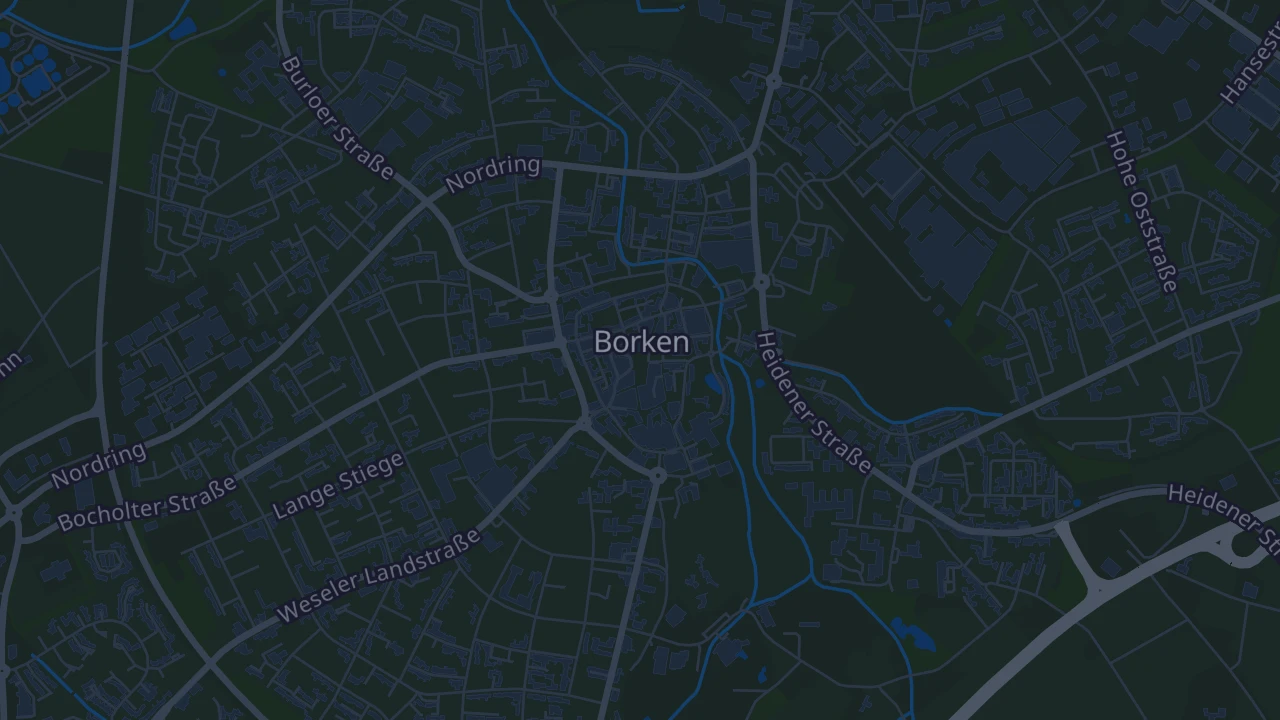 Karte von Borken