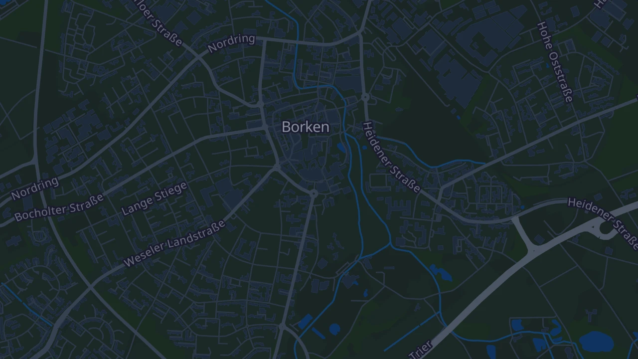 Karte von Borken