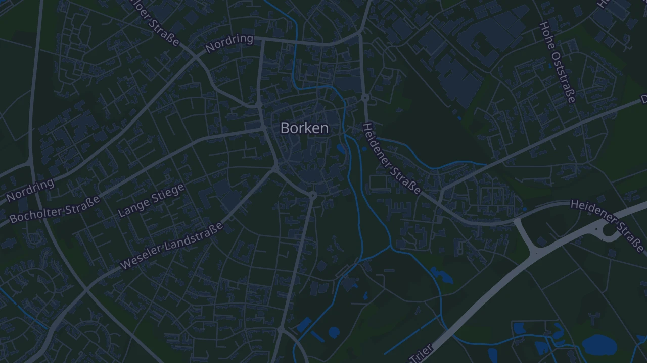 Karte von Borken