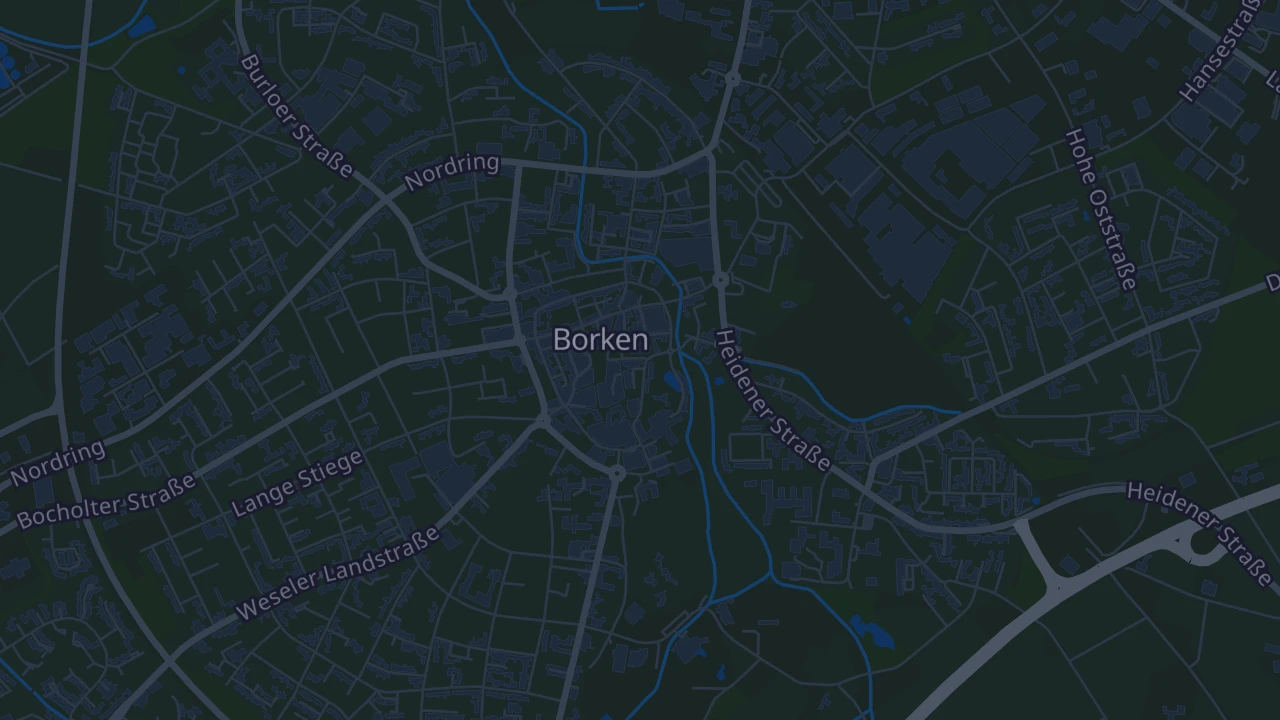 Karte von Borken