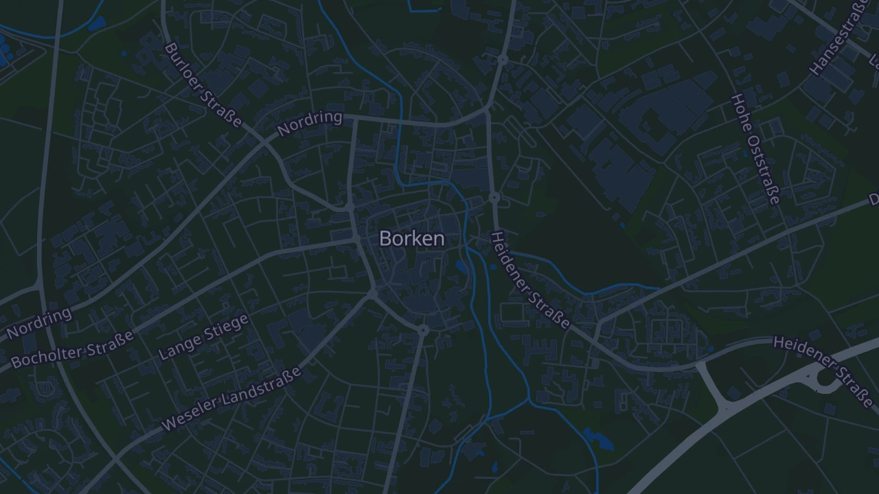 Karte von Borken