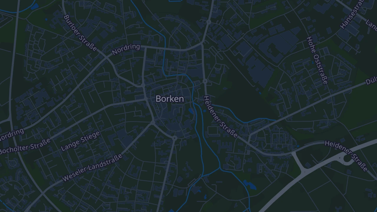 Karte von Borken