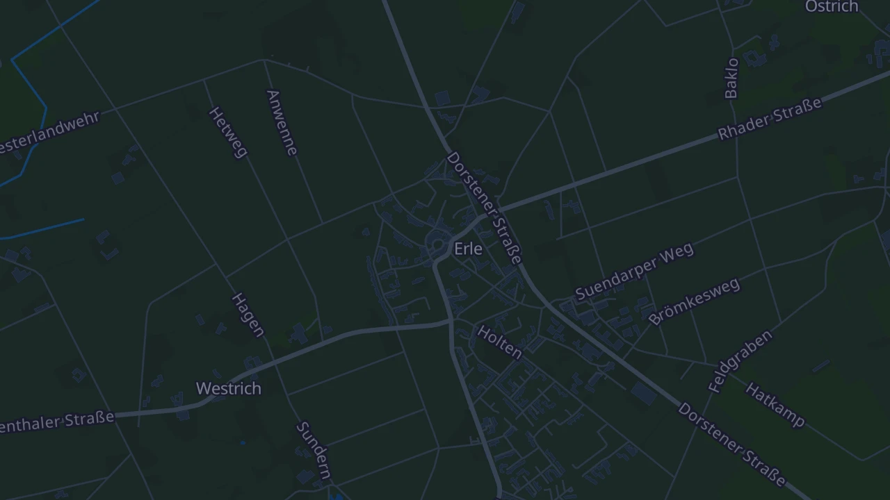 Karte von Raesfeld