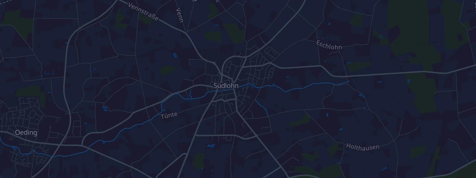 Karte von Südlohn