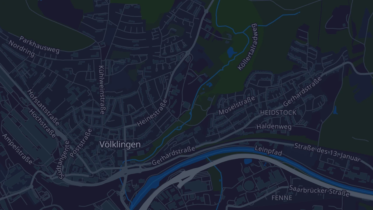 Karte von Völklingen