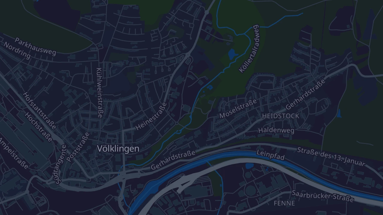Karte von Völklingen
