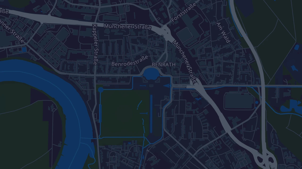 Karte von Düsseldorf
