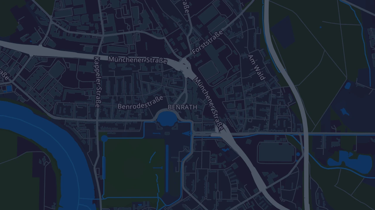Karte von Düsseldorf