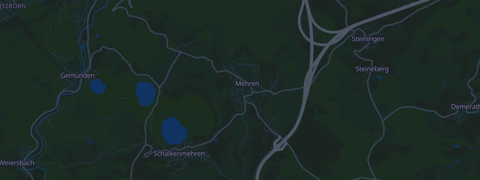 Karte von Mehren