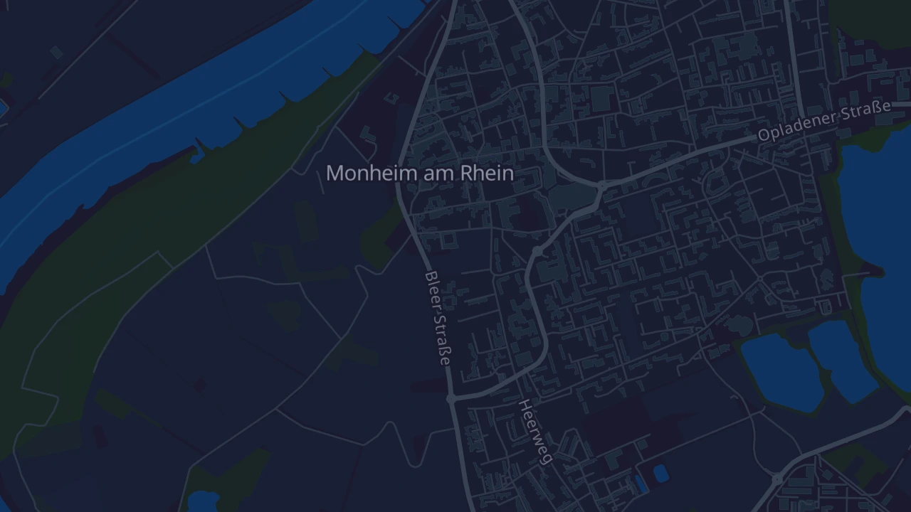 Karte von Monheim am Rhein