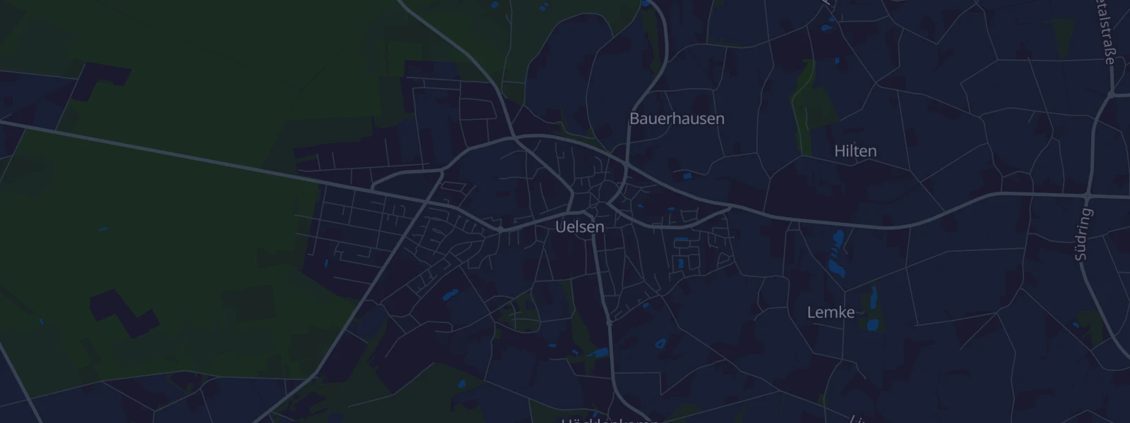 Karte von Uelsen