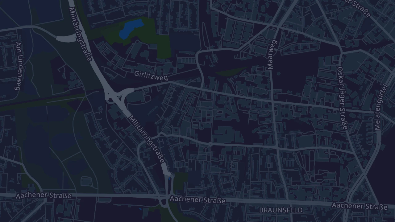Karte von Köln