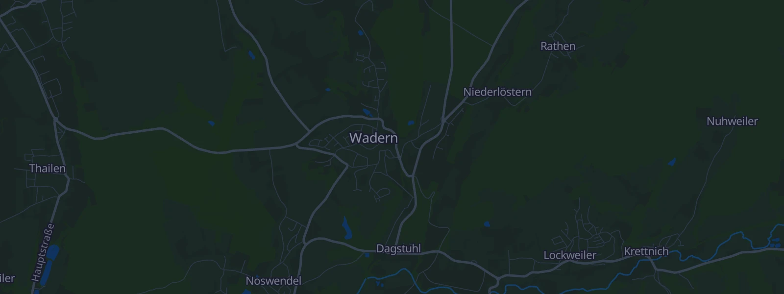 Karte von Wadern