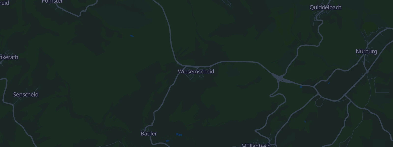 Karte von Wiesemscheid