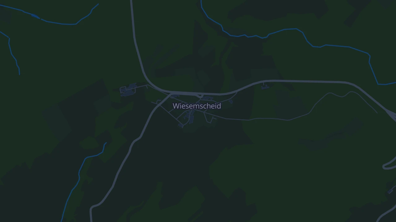 Karte von Wiesemscheid