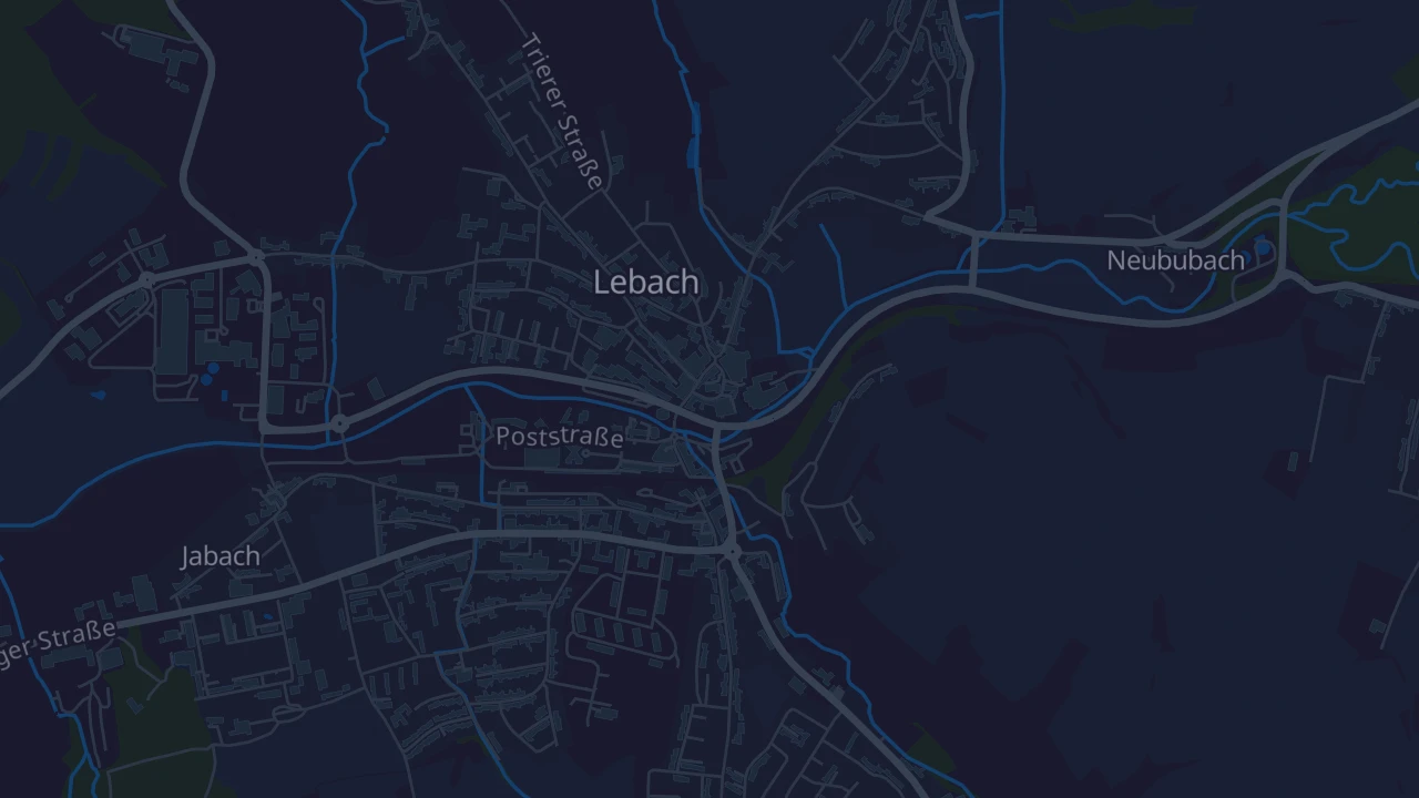 Karte von Lebach