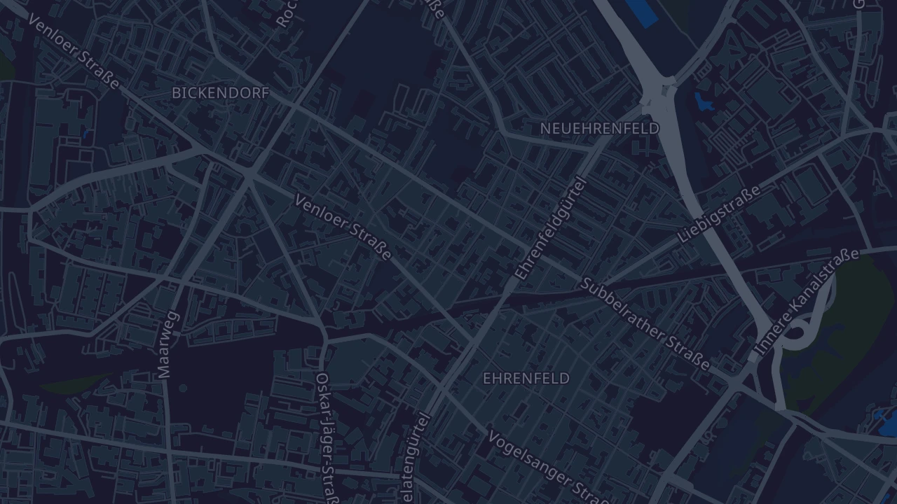 Karte von Köln