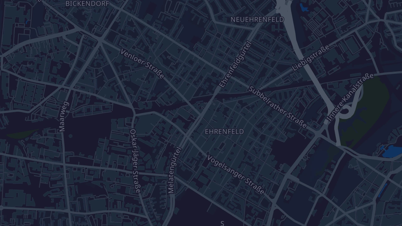 Karte von Köln