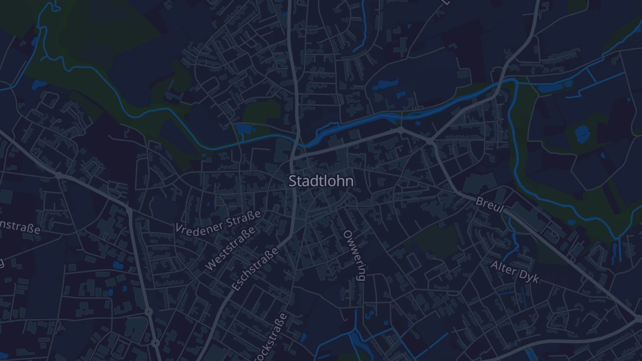Karte von Stadtlohn