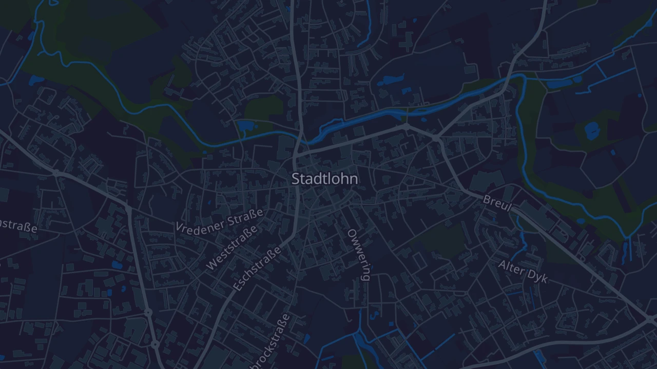 Karte von Stadtlohn