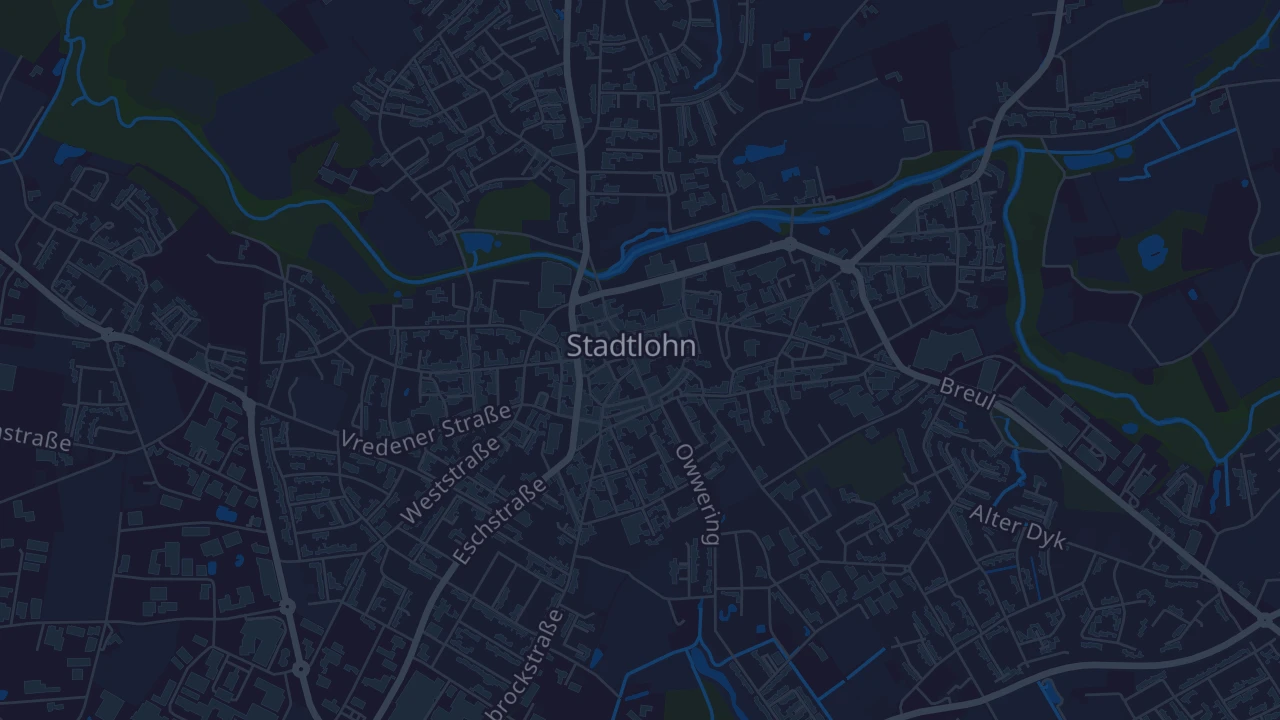 Karte von Stadtlohn