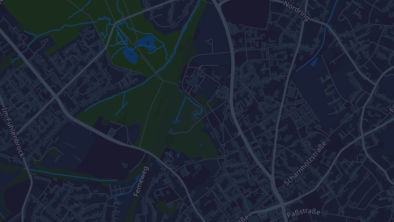 Karte von Bottrop