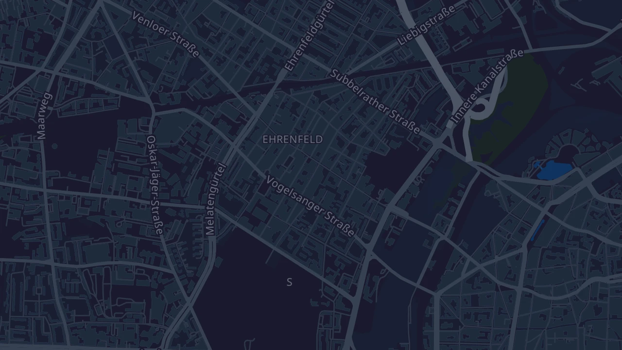 Karte von Köln